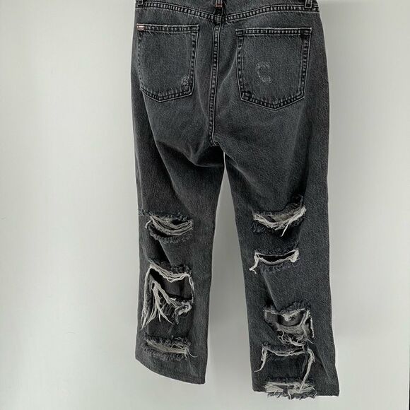 ALICE + OLIVIA jeans distressed crop size 27 - Picture 11 of 16